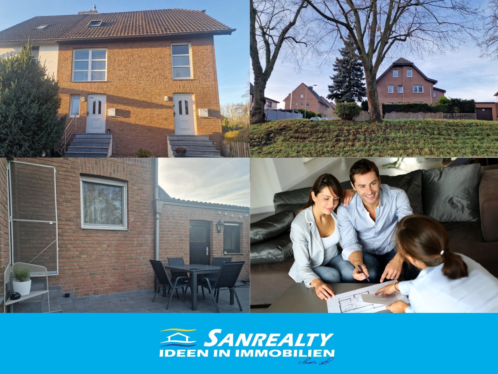 SANREALTY | Zweiparteienhaus mit separaten Eingängen, Garten und Garage in Eschweiler-Pumpe-Stich SANREALTY | Zweiparteienhaus mit separaten Eingängen, Garten und Garage in Eschweiler-Pumpe-Stich