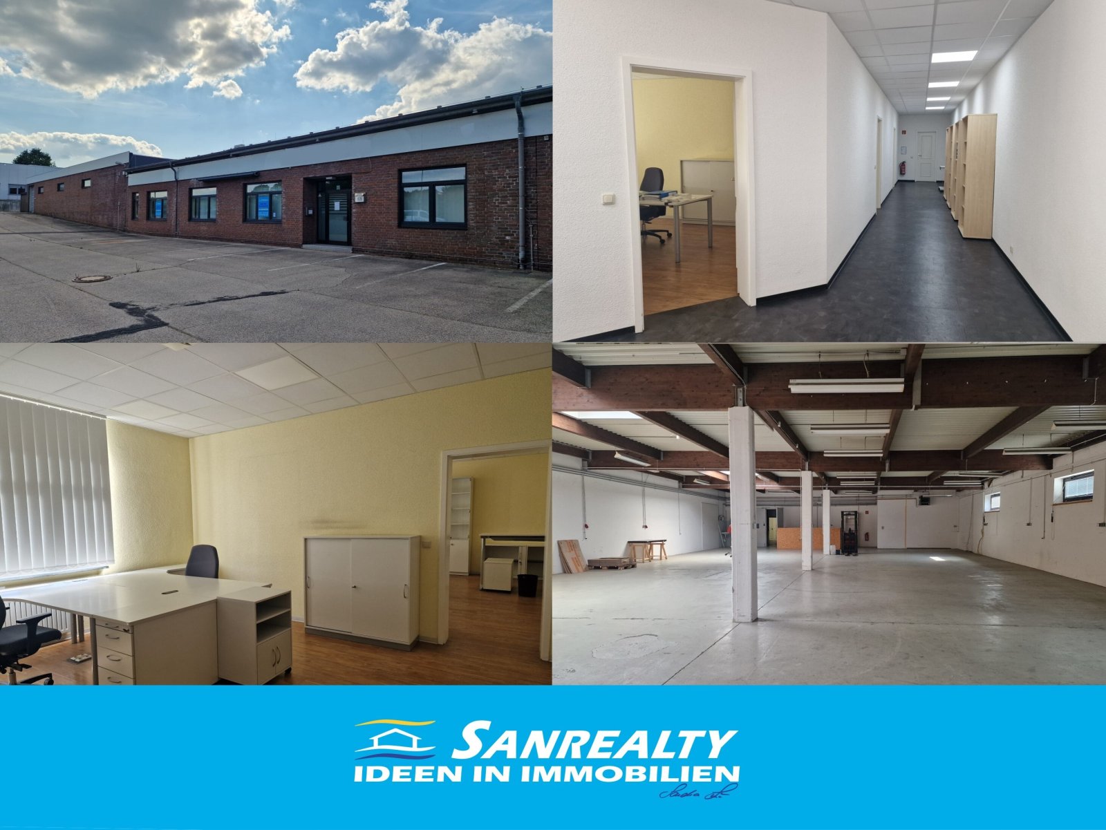 SANREALTY | Bereits vermietet | Büro- und Hallenflächen mit großem Außengelände und ausgezeichneter Sichtbarkeit in Aachen-Brand SANREALTY | Bereits vermietet | Büro- und Hallenflächen mit großem Außengelände und ausgezeichneter Sichtbarkeit in Aachen-Brand